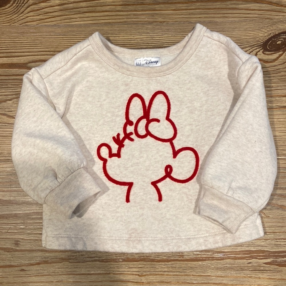 Baby Gap Minnie Mouse Sweatshirt